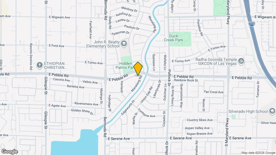645 Beresford Ave Map and Location Details