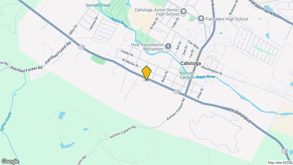 1607 Foothill Blvd Map and Location Details