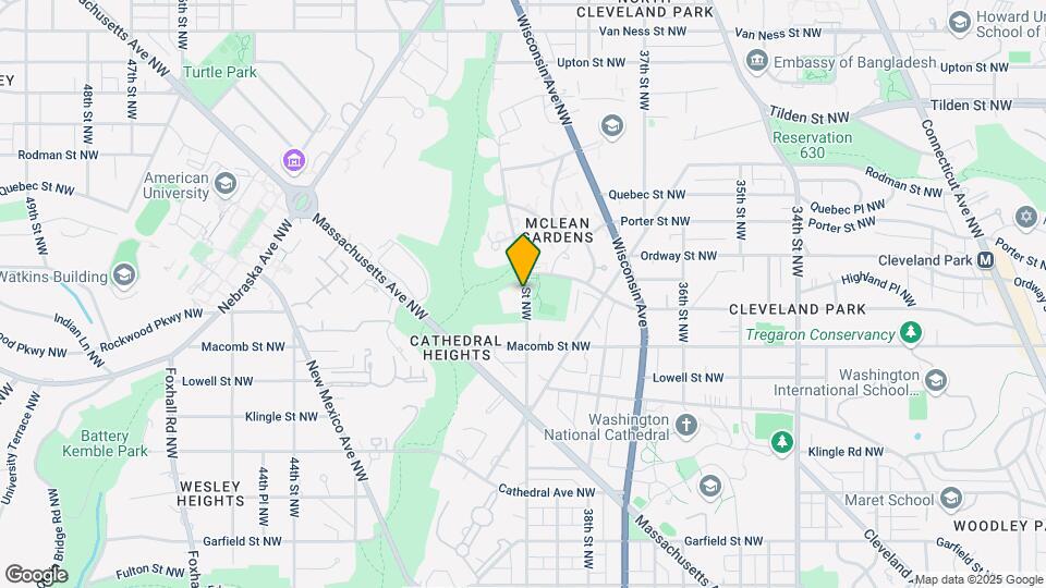 3450 39th St NW Map and Location Details
