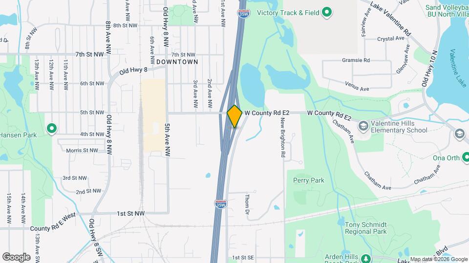 Cottage Villas of Arden Hills Map and Location Details