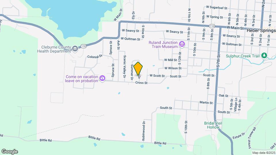 718 Brooke Dr Map and Location Details