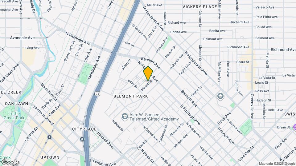 4805 Manett St Map and Location Details