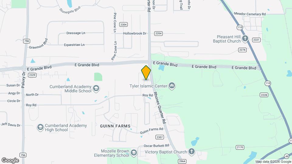 3329 Skyview Dr Map and Location Details