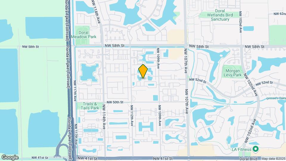 5322 NW 110th Ave Map and Location Details