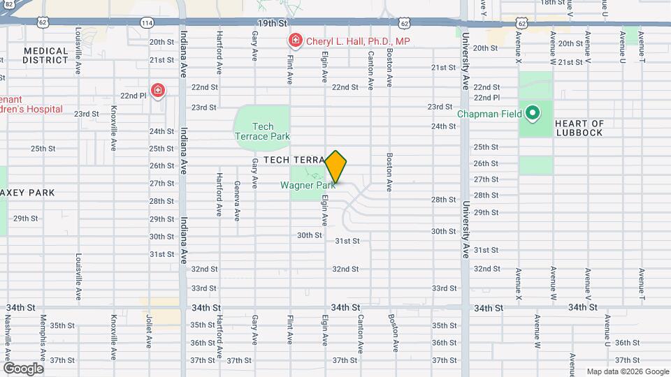 2821 27th St Map and Location Details