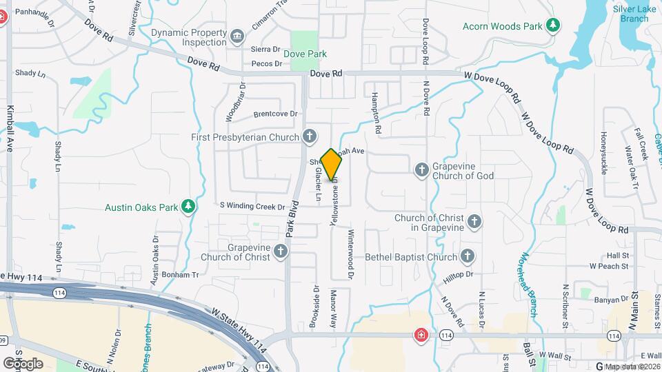 839 Yellowstone Dr Map and Location Details