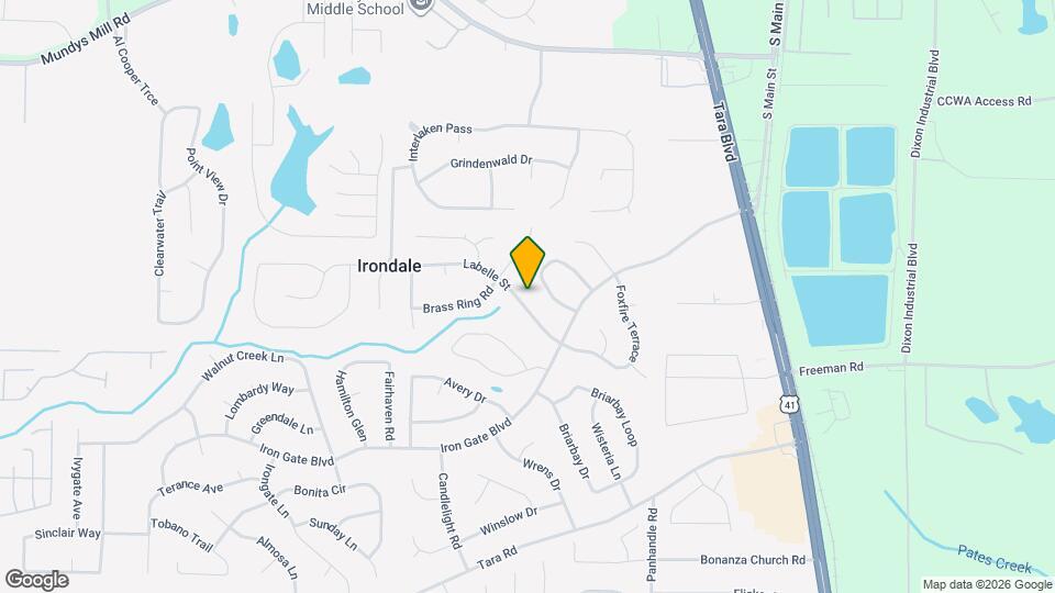 1334 Labelle St Map and Location Details