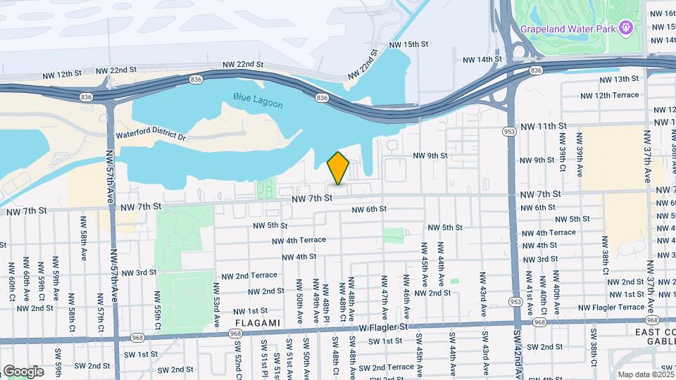 4845 NW 7th St Map and Location Details