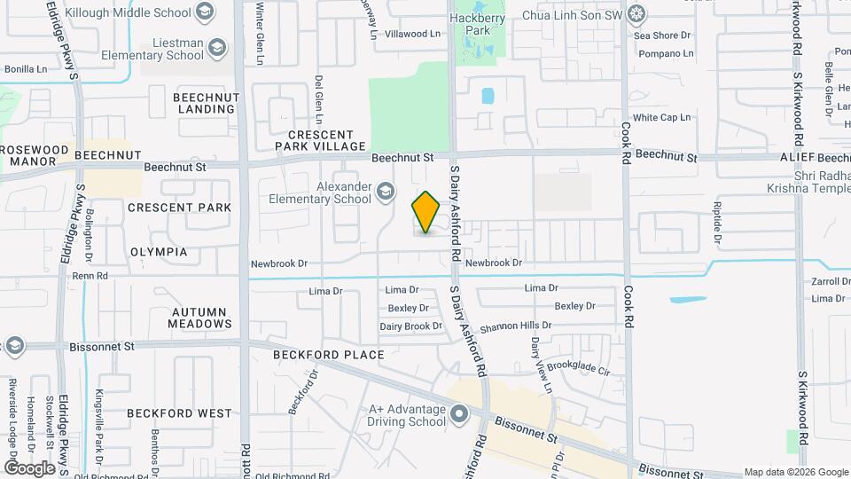 12721 Plummersville St Map and Location Details