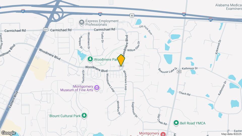 1537 Westminster Dr Map and Location Details