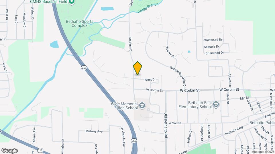 1540 West Dr Map and Location Details