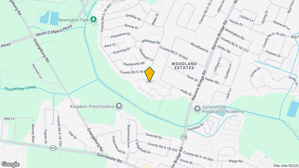 406 Arbor Oaks Dr Map and Location Details