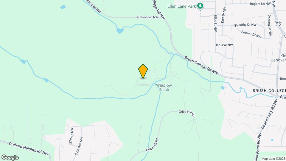 3024 Brush College Rd NW Mapa y Detalles de la Ubicación