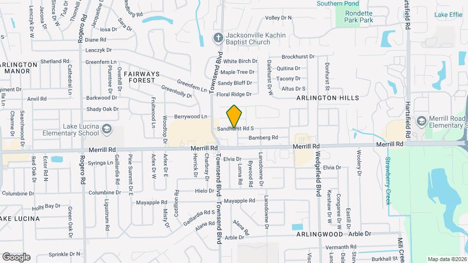 7244 Sandhurst Rd S Map and Location Details