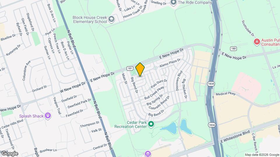 609 Boca Chica Dr Map and Location Details