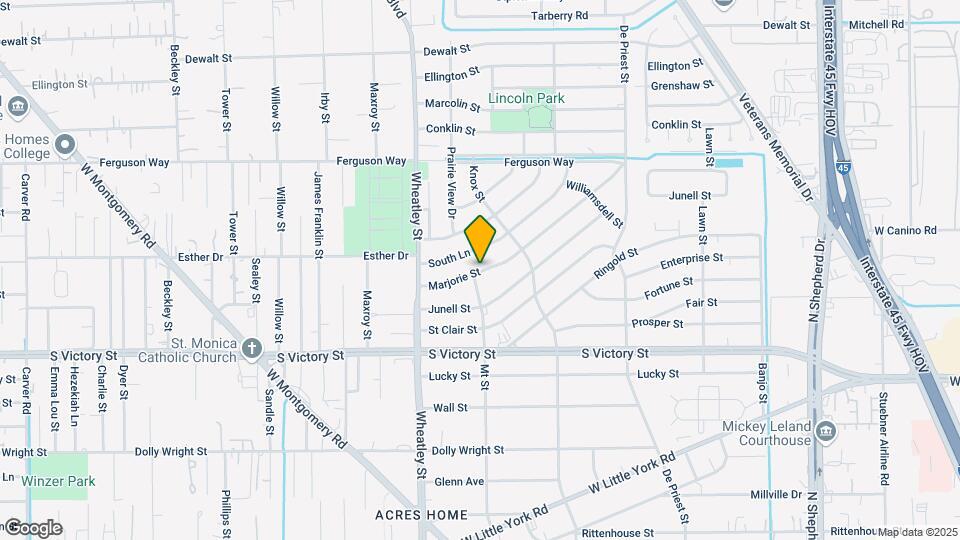 1046 Marjorie St Map and Location Details