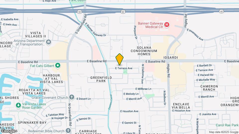 1556 N Rockwell Ct Map and Location Details