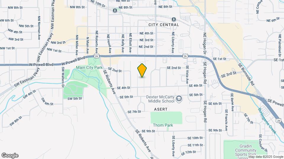 309 SE Juniper Ave Map and Location Details