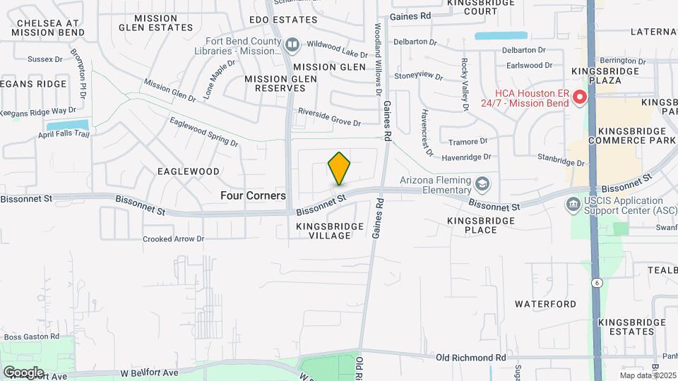 15327 Mission Oak Dr Map and Location Details