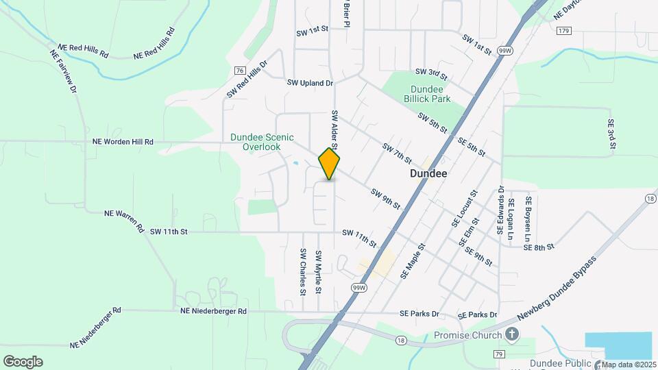906 SW Alder St Map and Location Details