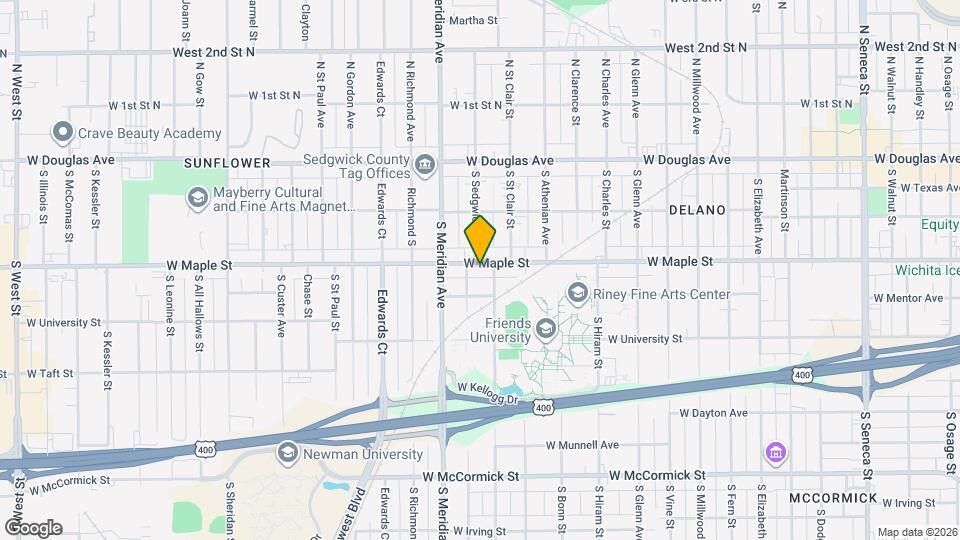 2315 W Maple St Map and Location Details