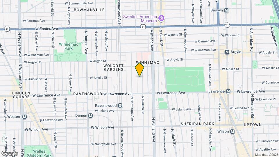 4850 N Paulina St, Unit 2W Mapa y Detalles de la Ubicación