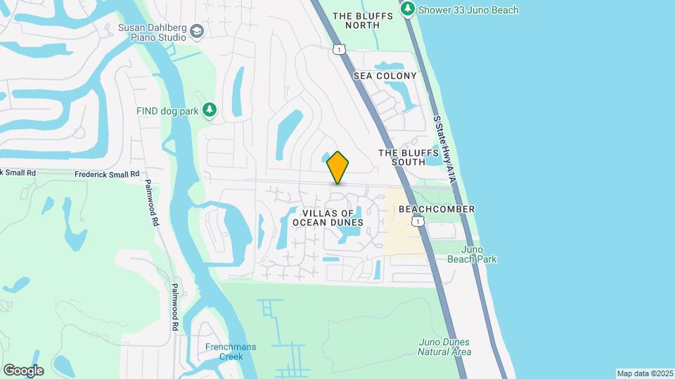 1407 Ocean Dunes Cir Map and Location Details