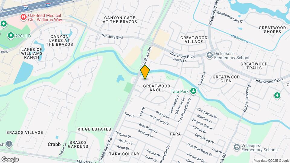 123 Misty Ridge Ct Map and Location Details