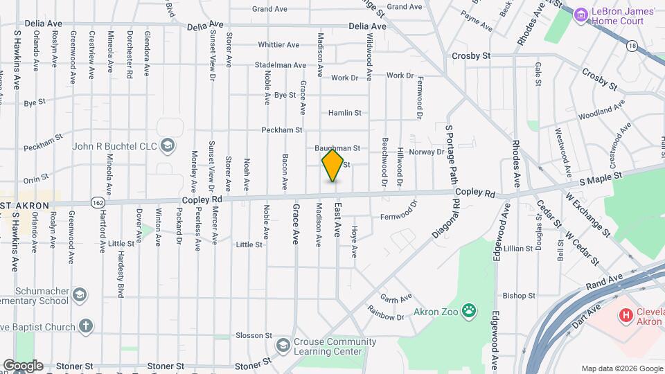 484 Homer Ave Map and Location Details