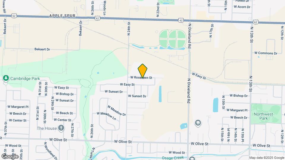 2224 W Roselawn St Map and Location Details