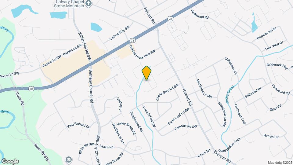 2219 Ligney Creek Ln Map and Location Details