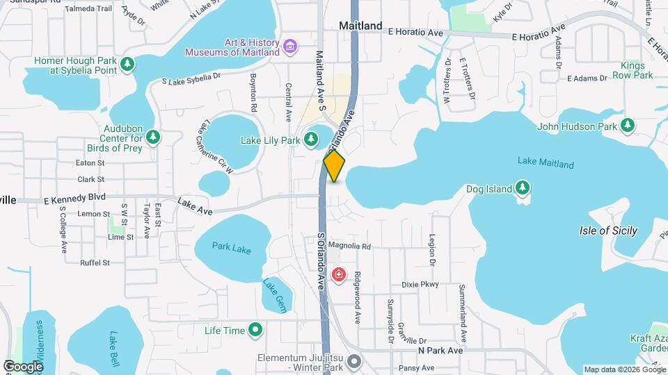 1100 S Orlando Ave Map and Location Details