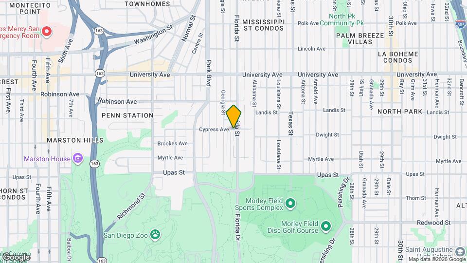 1927 Cypress Ave, Unit 1927 Cypress Ave. Map and Location Details