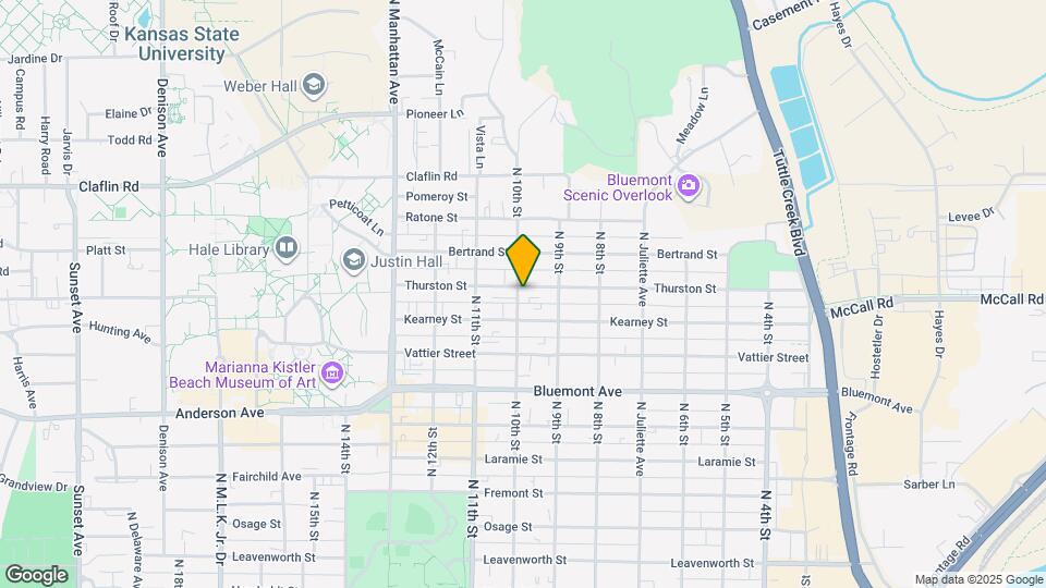 1020 N 10th St Map and Location Details