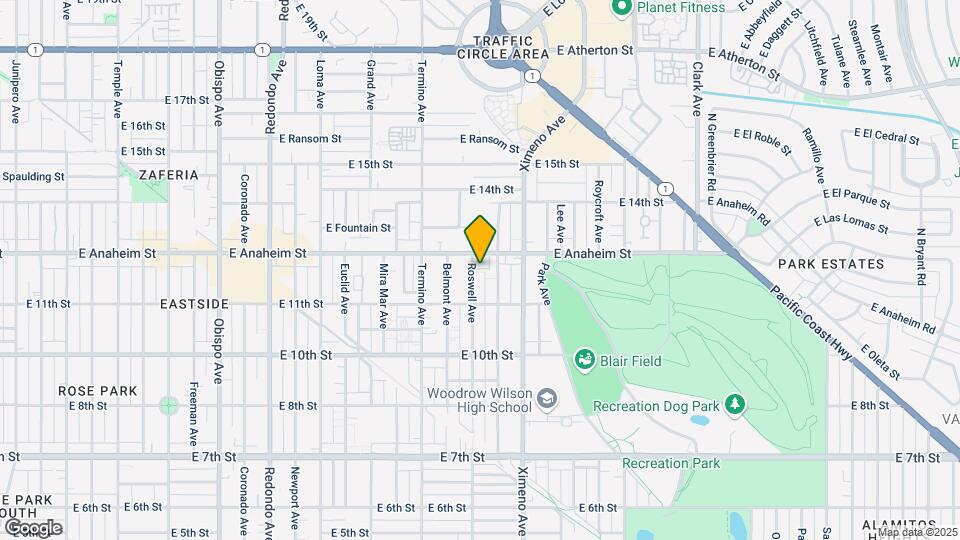 1208 Roswell Ave, Unit B Map and Location Details