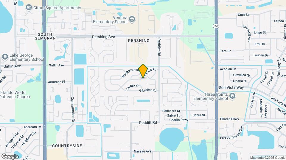 6954 Pompeii Rd Map and Location Details