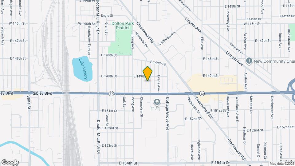 14916 Langley Ave Map and Location Details