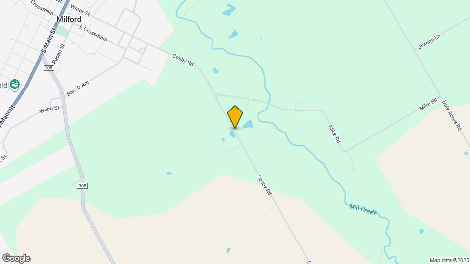 1054 Cosby Rd Map and Location Details