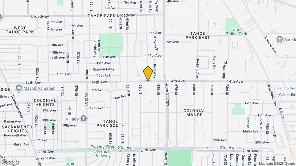 6382 14th Ave, Unit 6382 Map and Location Details