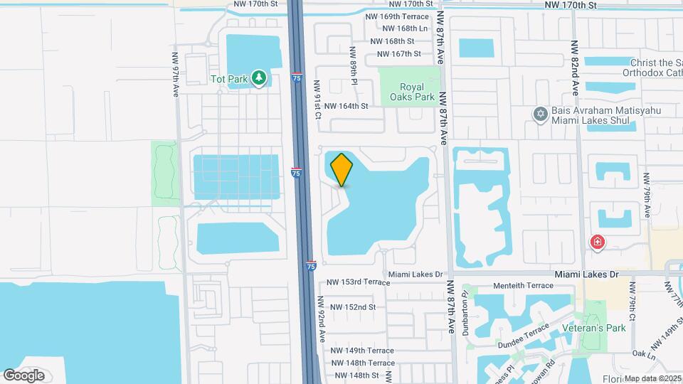 15861 NW 90th Ct Map and Location Details