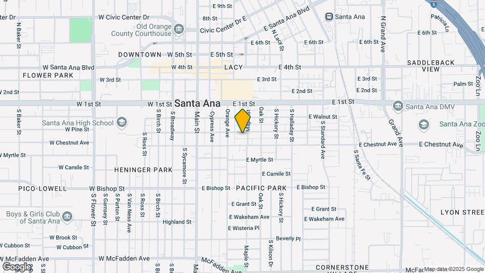 328-330 E Pine St Map and Location Details