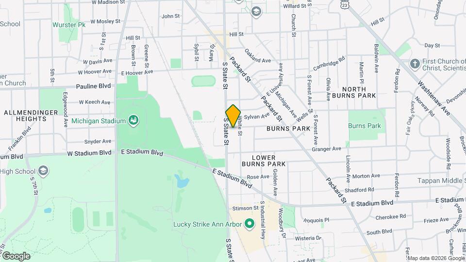 712 Dewey Ave Mapa y Detalles de la Ubicación