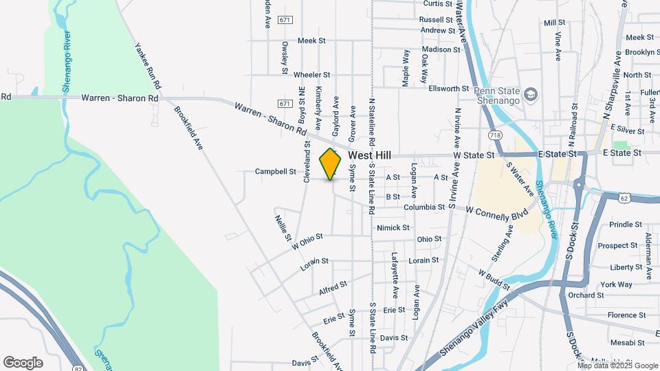 502 Lucy St, Unit second floor Map and Location Details
