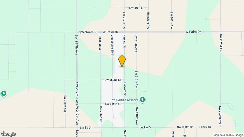 35000 SW 212th Ave Map and Location Details