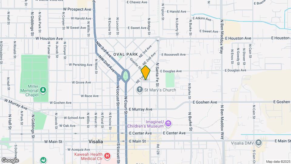 311 E Grove Ave Map and Location Details