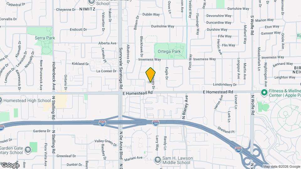 1677 Canary Dr Mapa y Detalles de la Ubicación