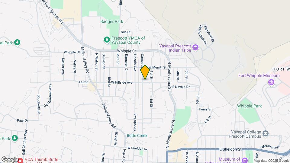 701 Campbell St, Unit C Mapa y Detalles de la Ubicación