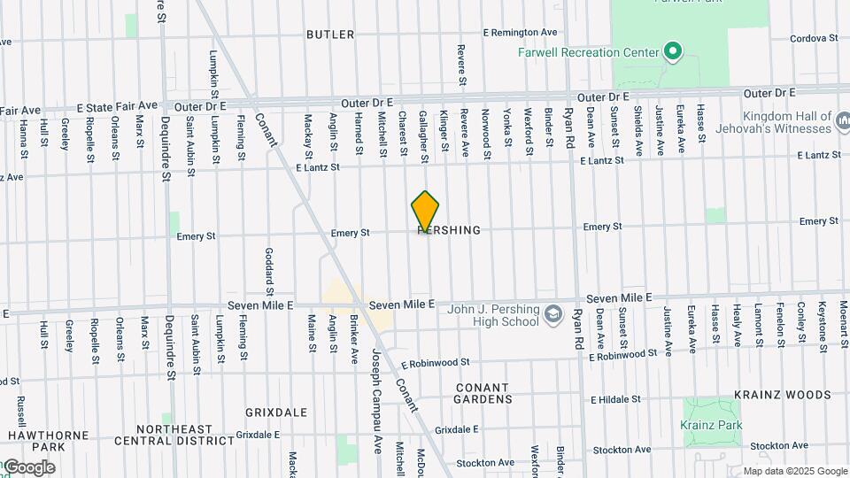 19263 Gallagher St Map and Location Details