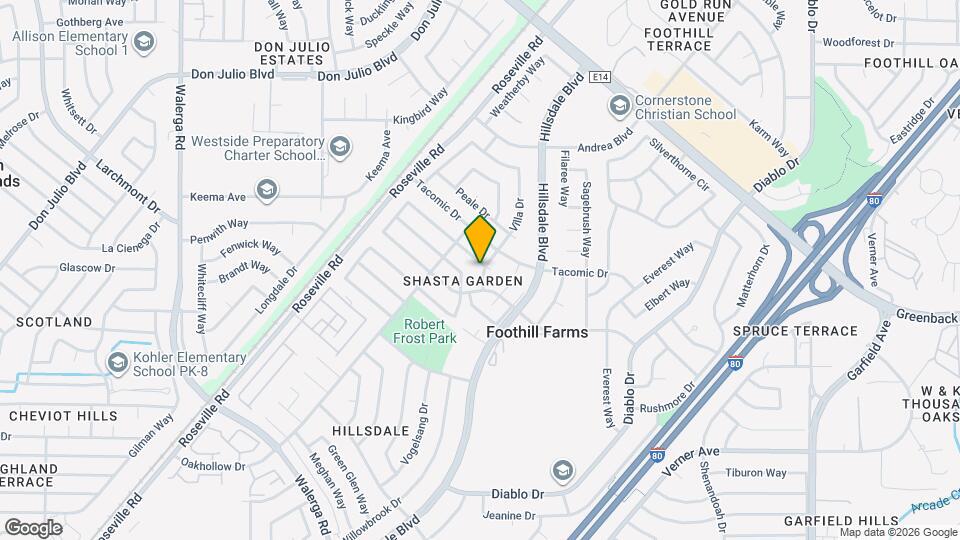 6355 Villa Dr Map and Location Details