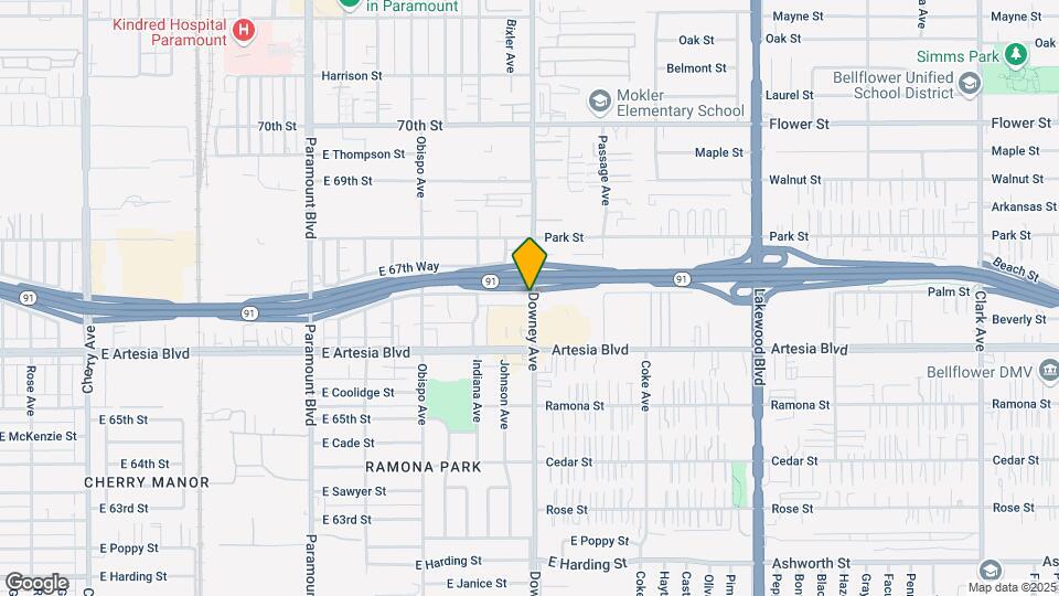 3480 E 67th St Map and Location Details
